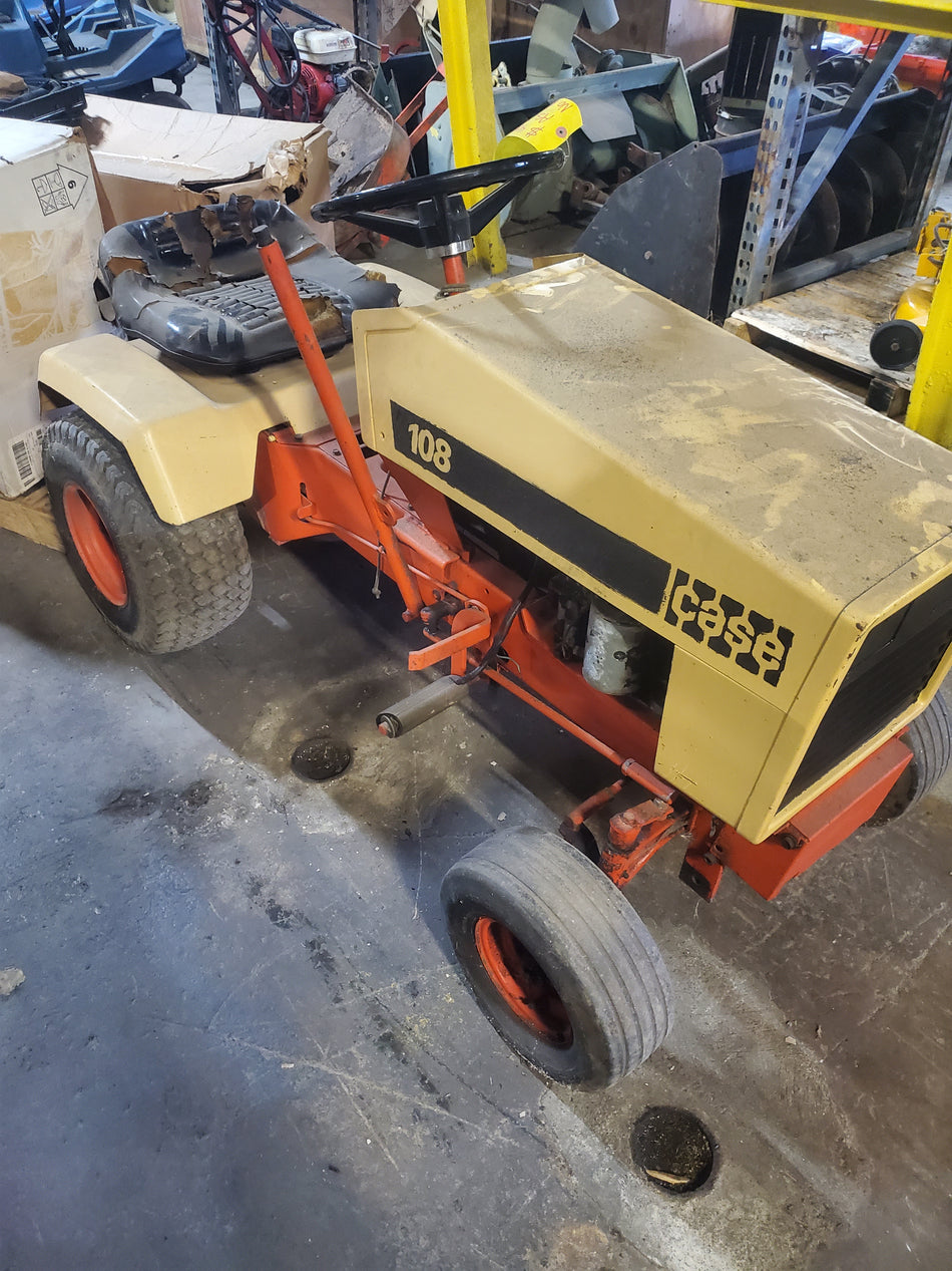 Case 108 Garden Tractor Project