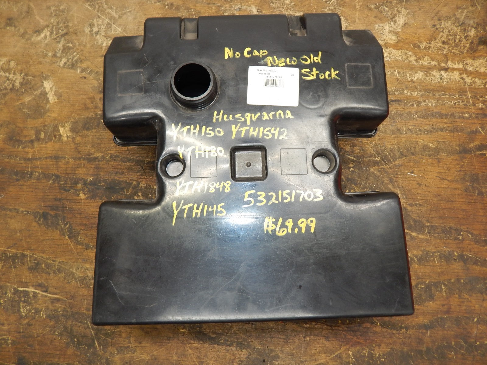 Craftsman Husqvarna 532157103 Fuel Tank Fit YTH150 YTH1542 YTH180