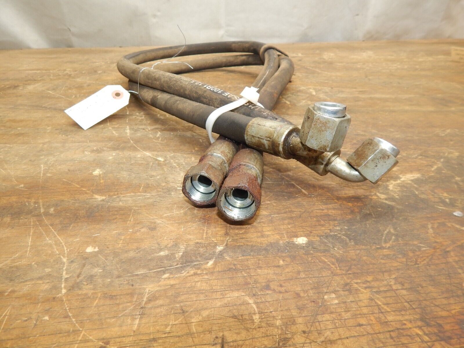 OEM John Deere X738 Hydraulic hoses AM136900 AM136915 Adams Small