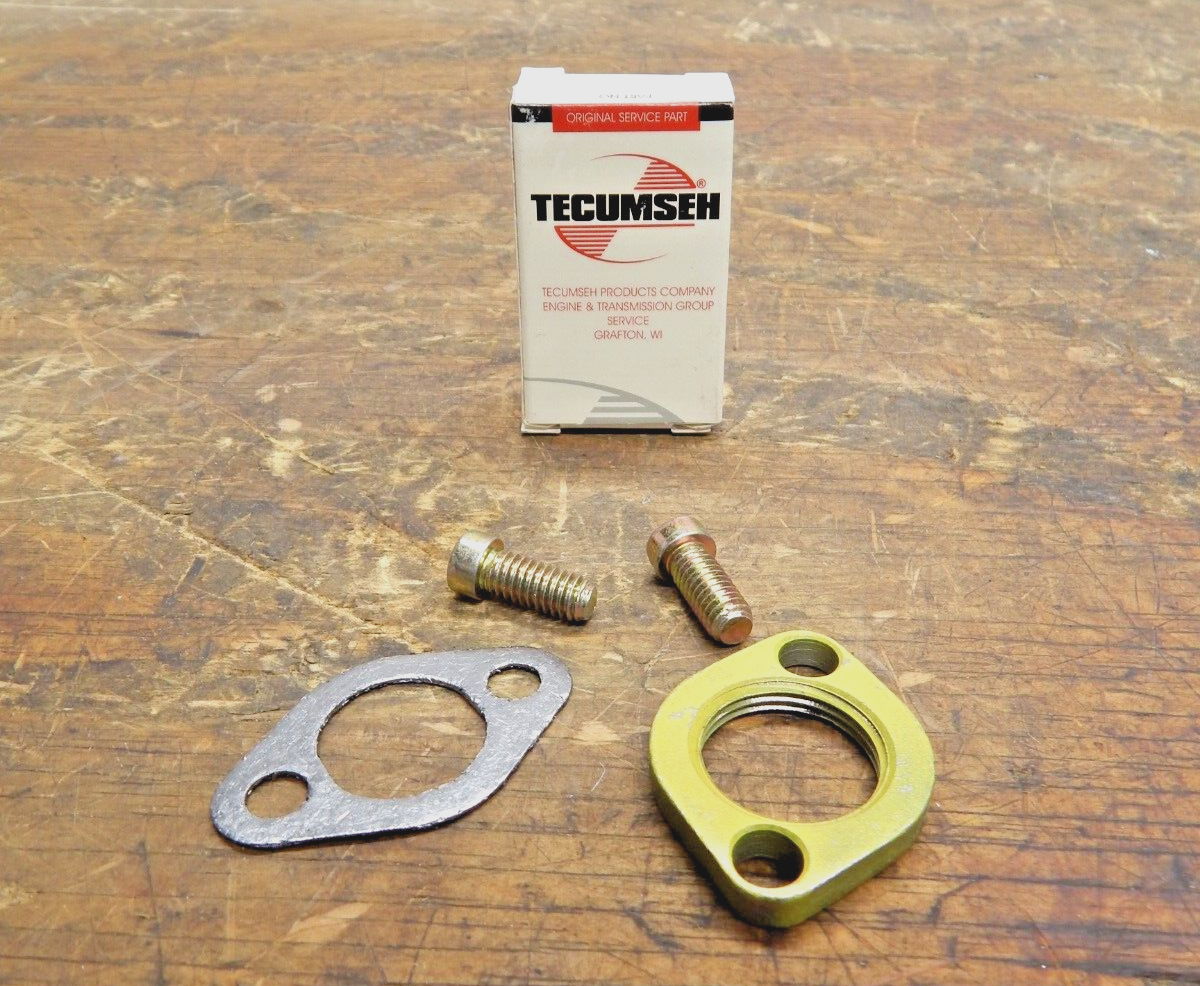 Genuine OEM Tecumseh Muffler Flange Adapter Kit 730130 Adams Small