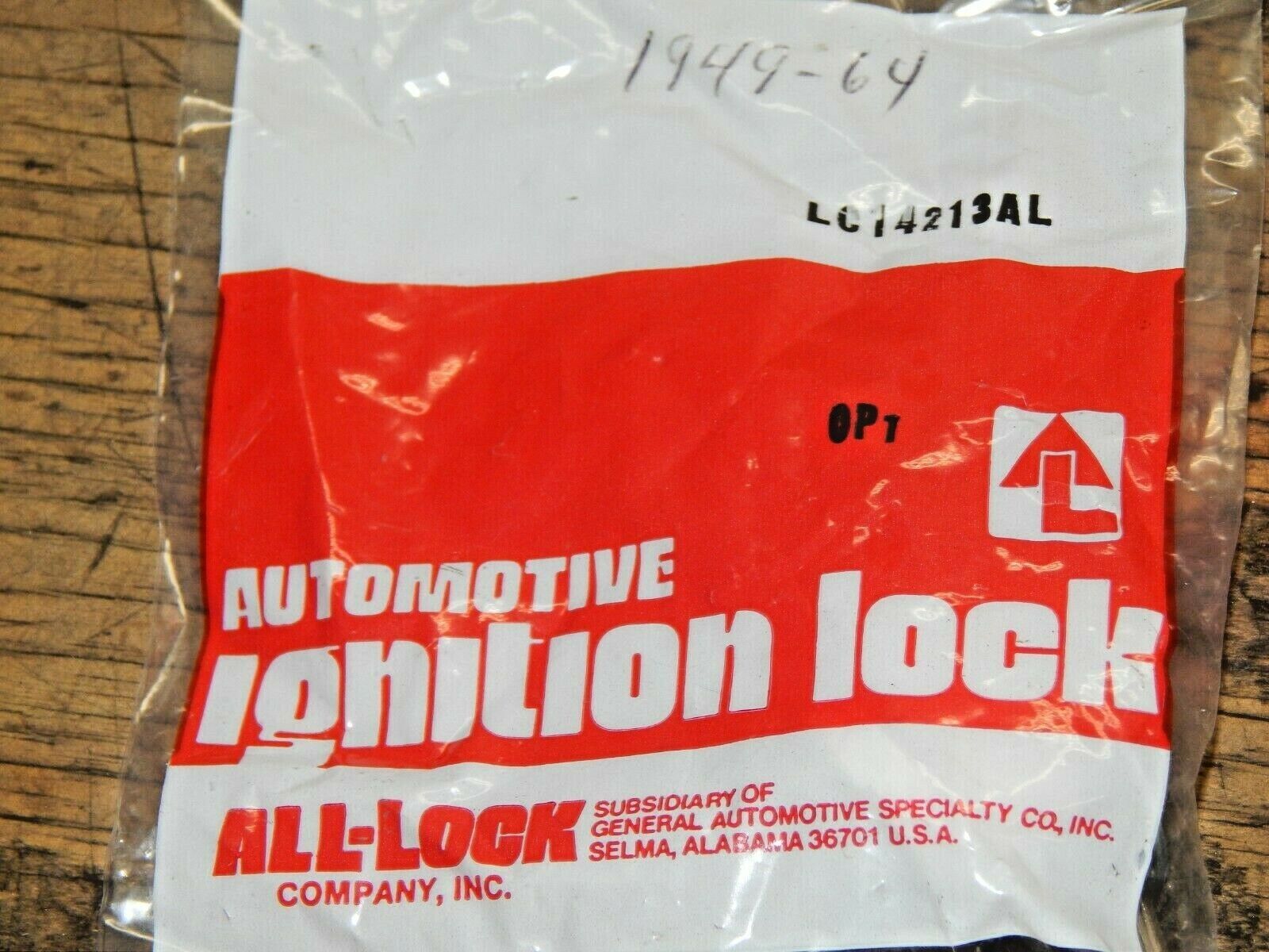 GM In Dash Ignition Switch LC141213 Fits GM Models Between 194164 LC1