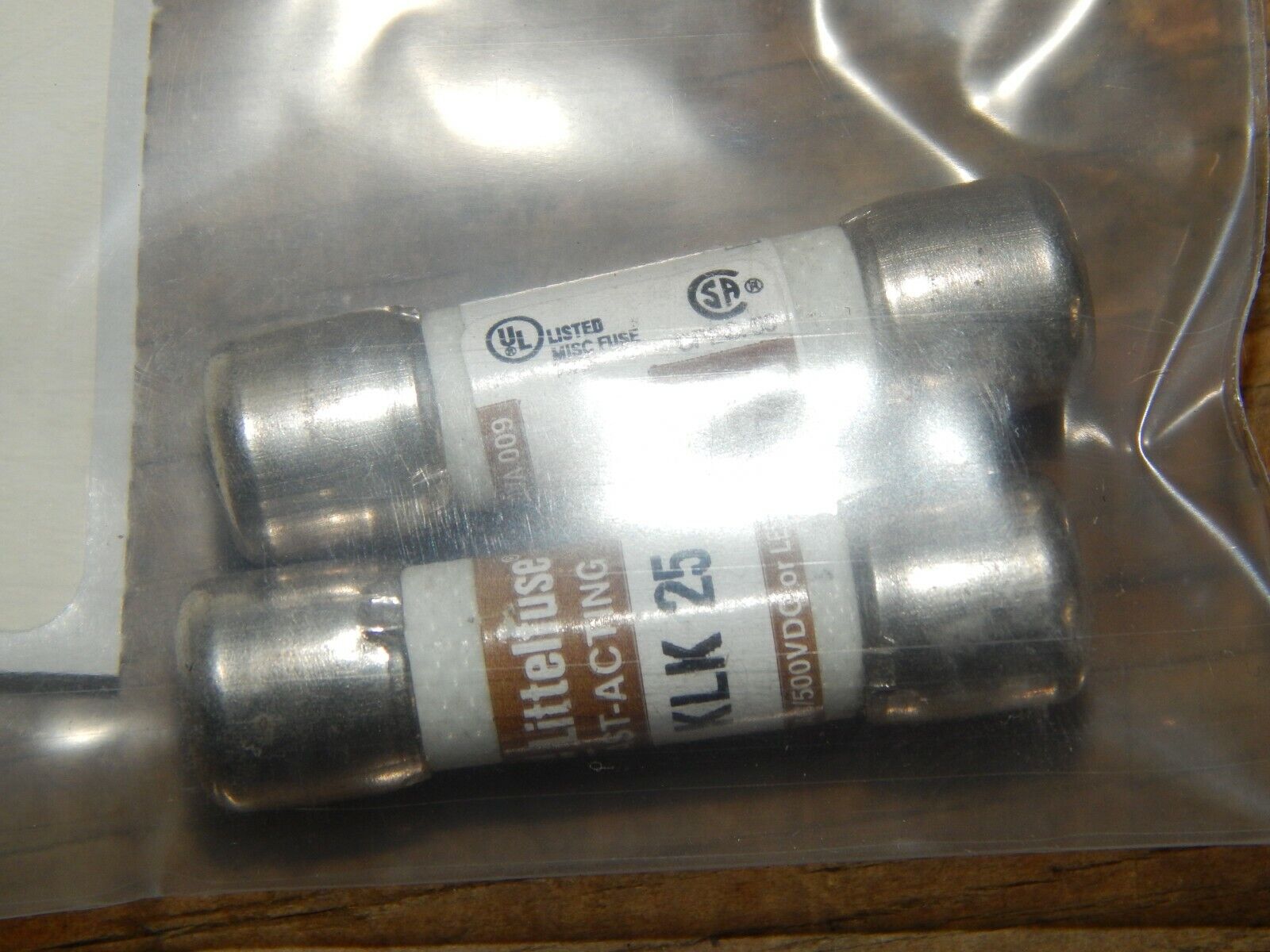 ORIGINALE LITTELFUSE KLK-20 (KLK 20A) 20 Amp 600Vac Midget - Foto 12