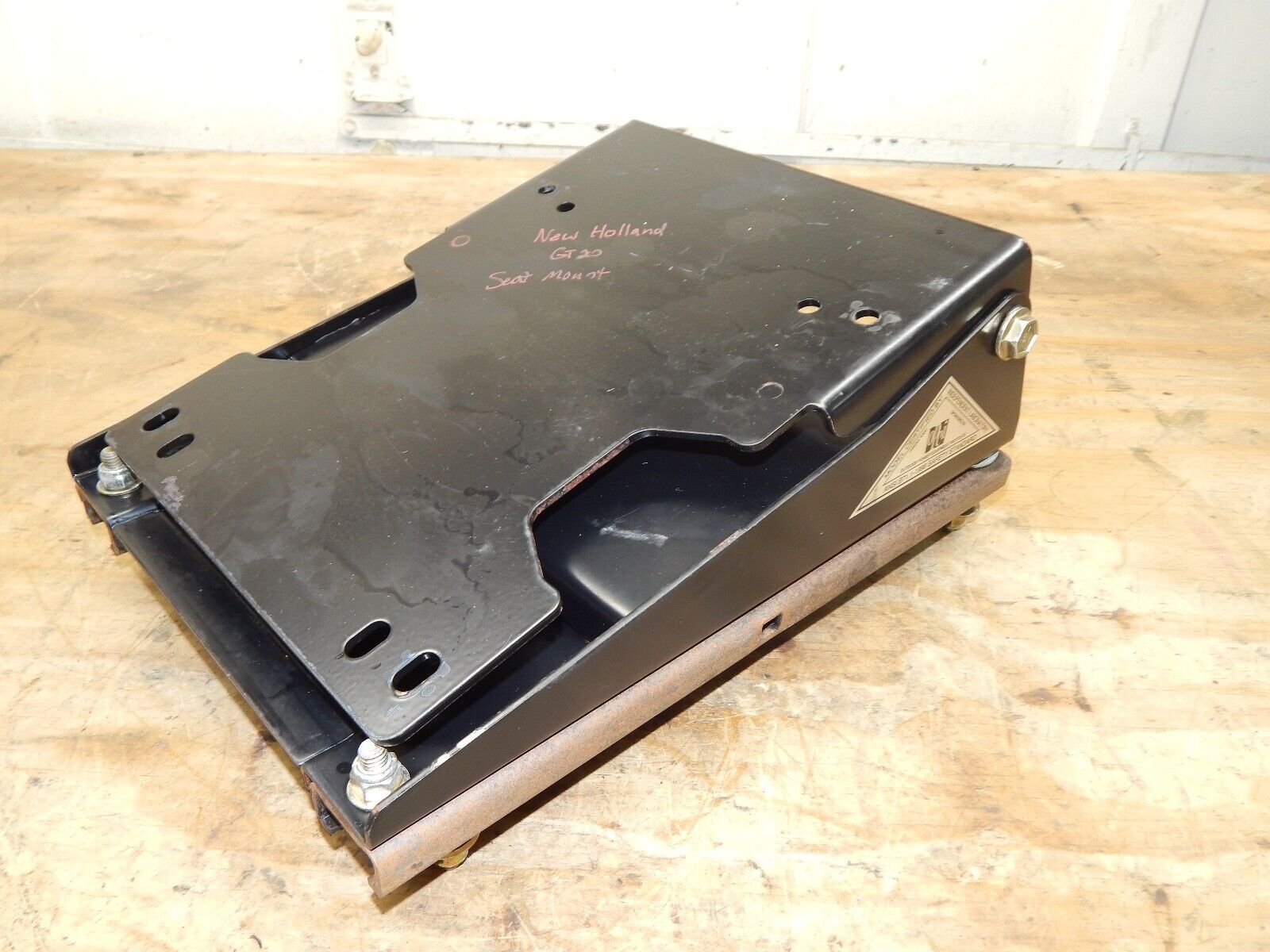 New Holland GT20 Garden Tractor Seat Mount Adams Small Engine LLC