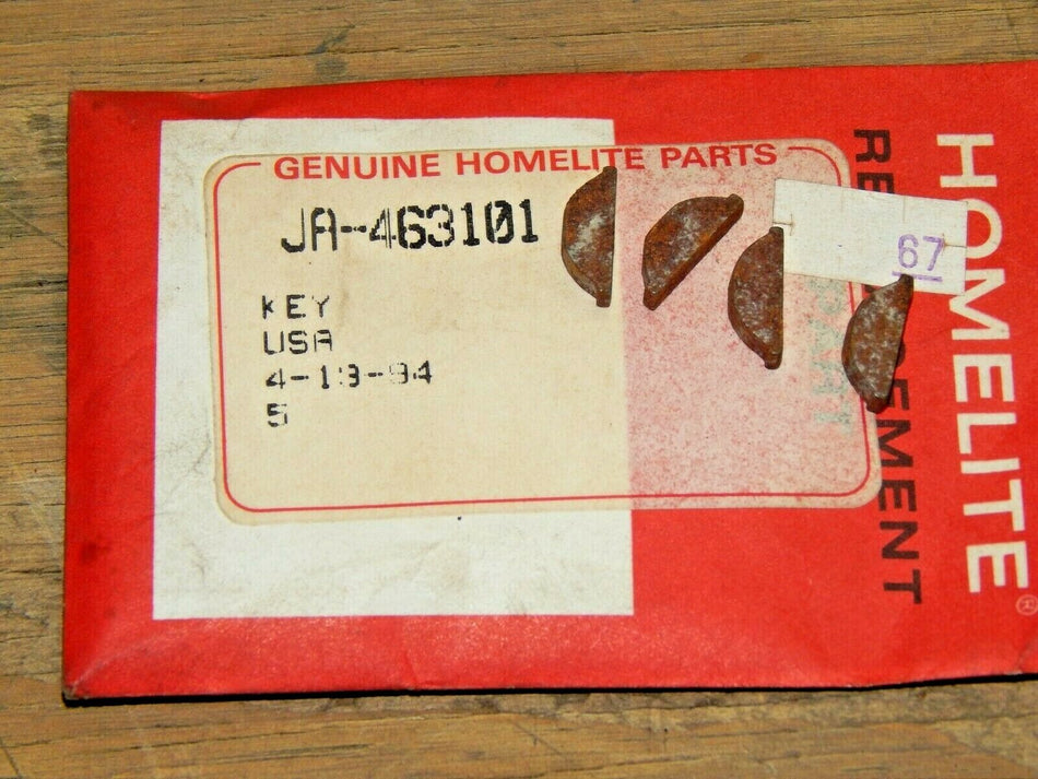 OEM Genuine NOS Homelite JA463101 Key (4/14.99)