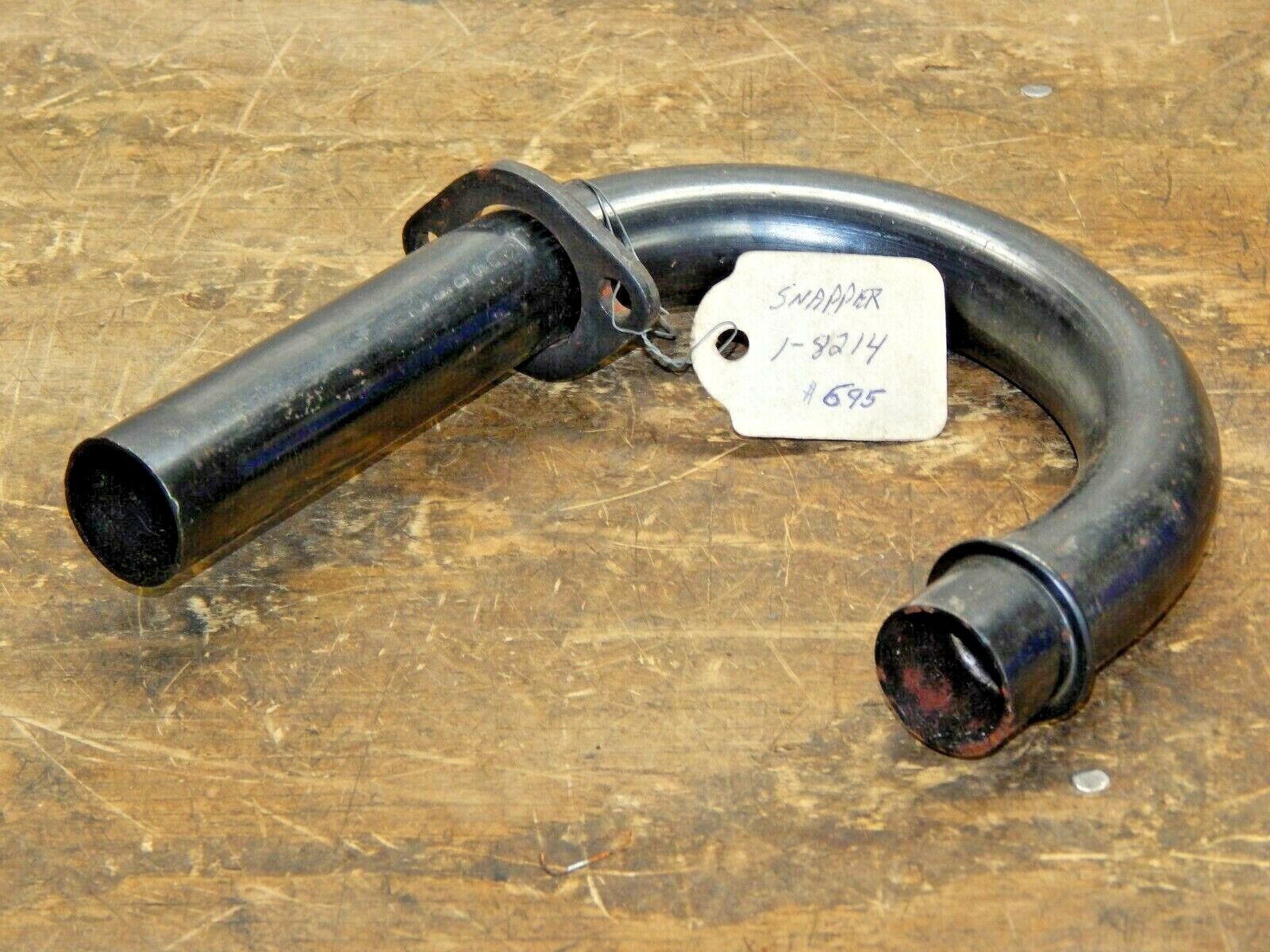 Genuine Snapper 18214 Exhaust Pipe With Flange Adams Small Engine LLC
