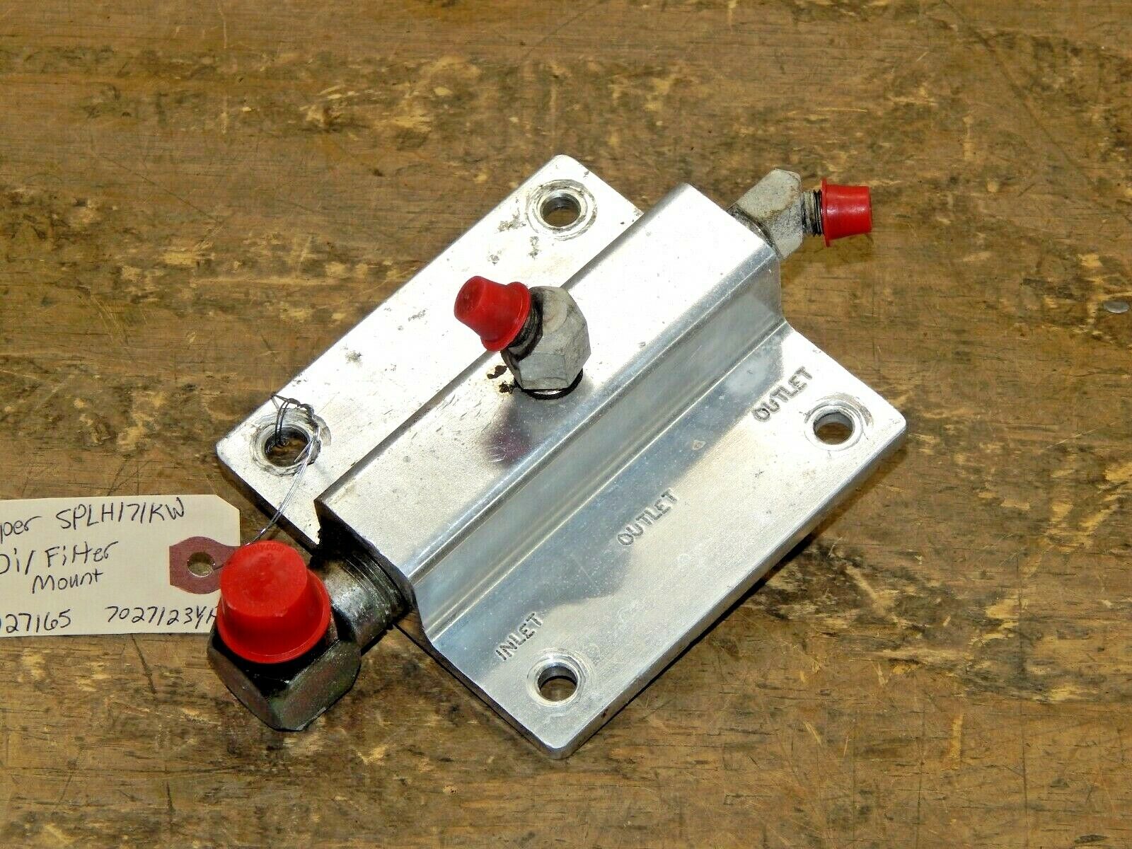 Snapper SPLH171KW Walk Behind MowerOil Filter Mount 7027165, 7027123Y