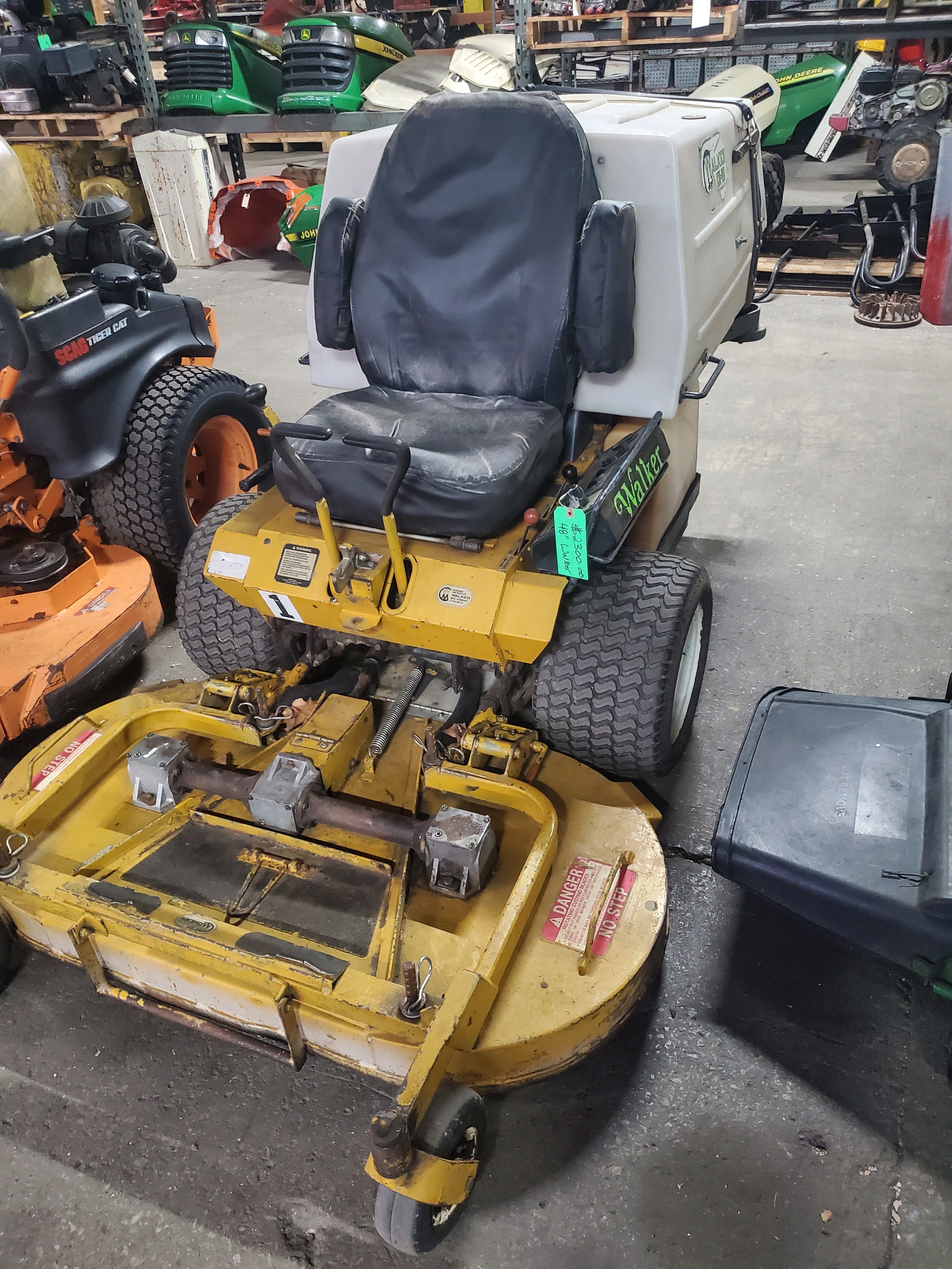 Used walker outlet riding mowers