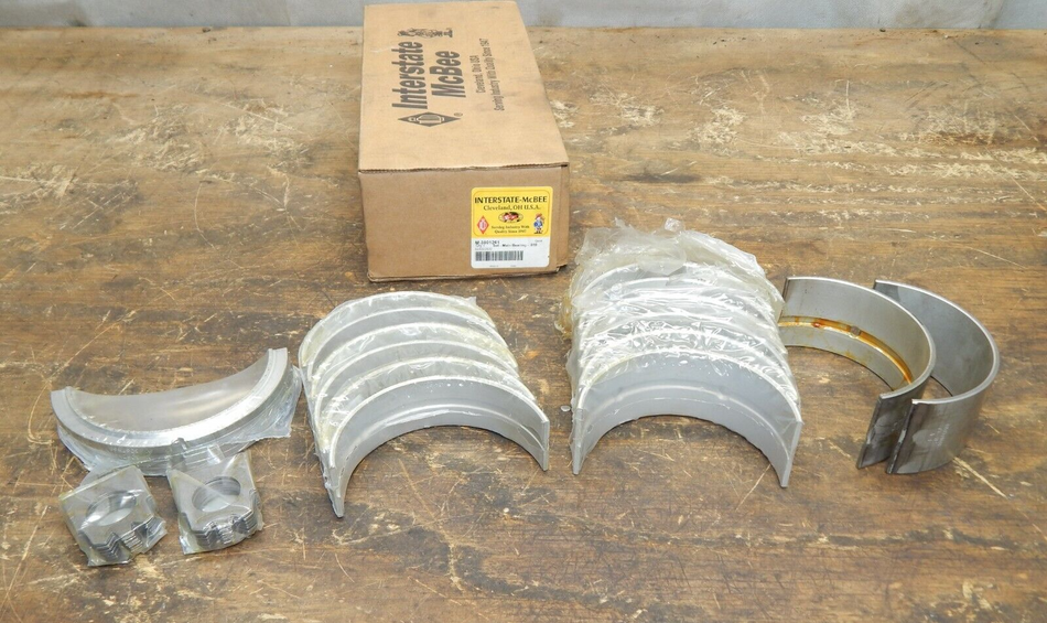 INTERSTATE-MCBEE CUMMINS SET - MAIN BEARING - .010 M-3801261