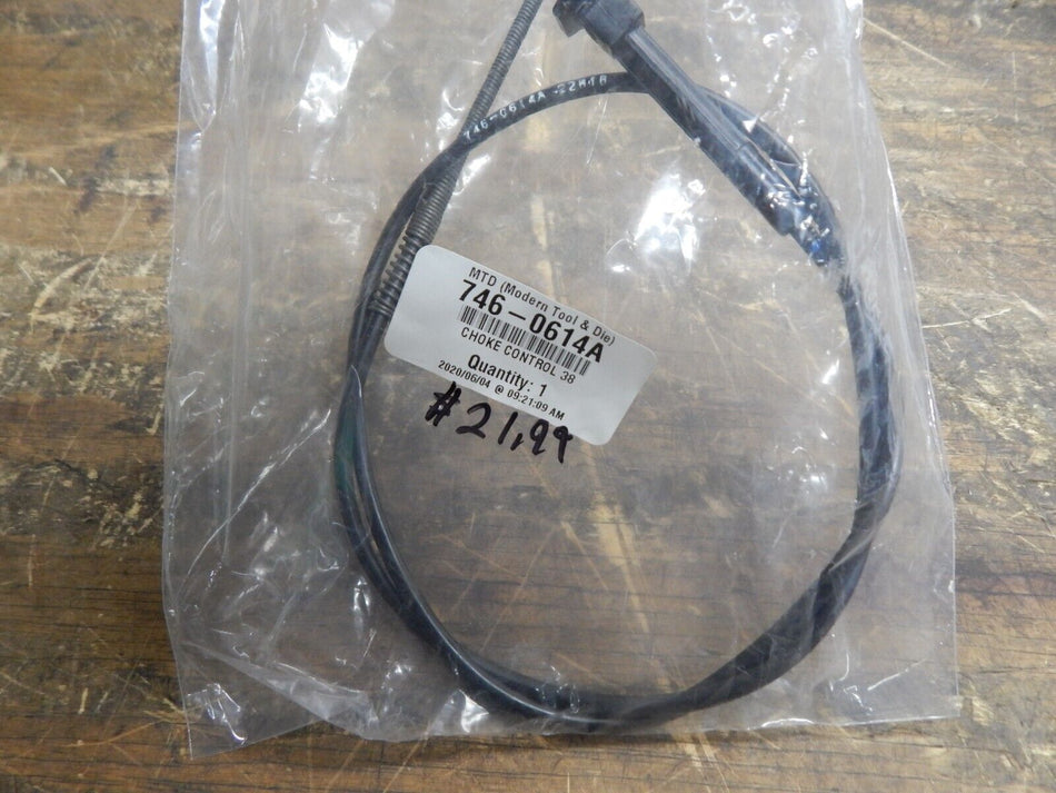 OEM MTD Choke Control 38 746-0614A
