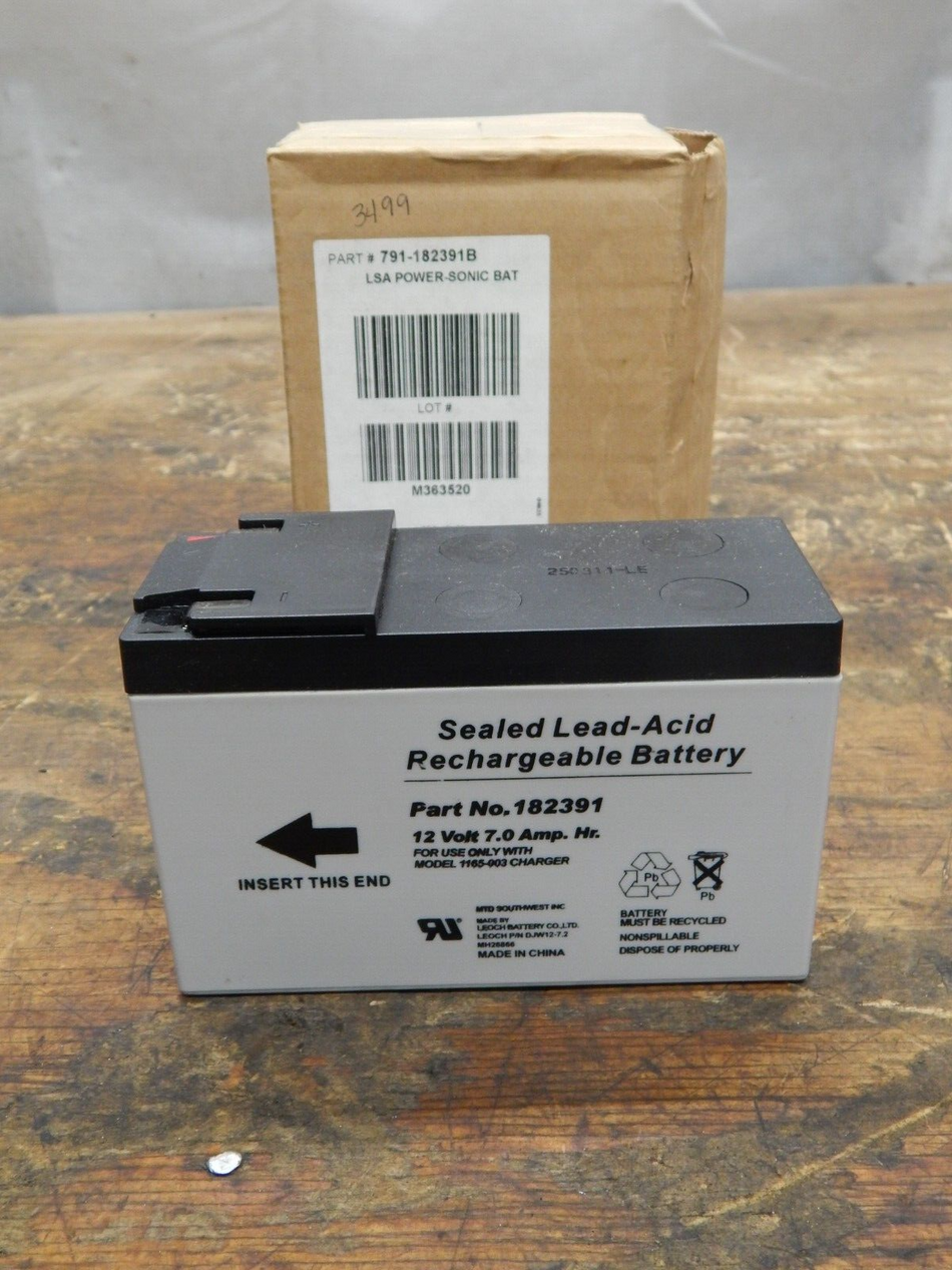 OEM MTD Battery 791-182391B