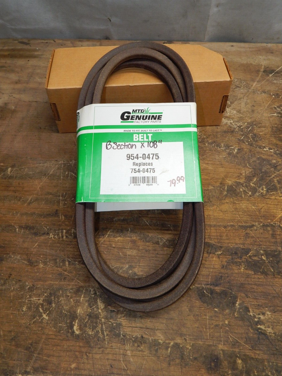 OEM MTD Belt 954-0475 754-0475