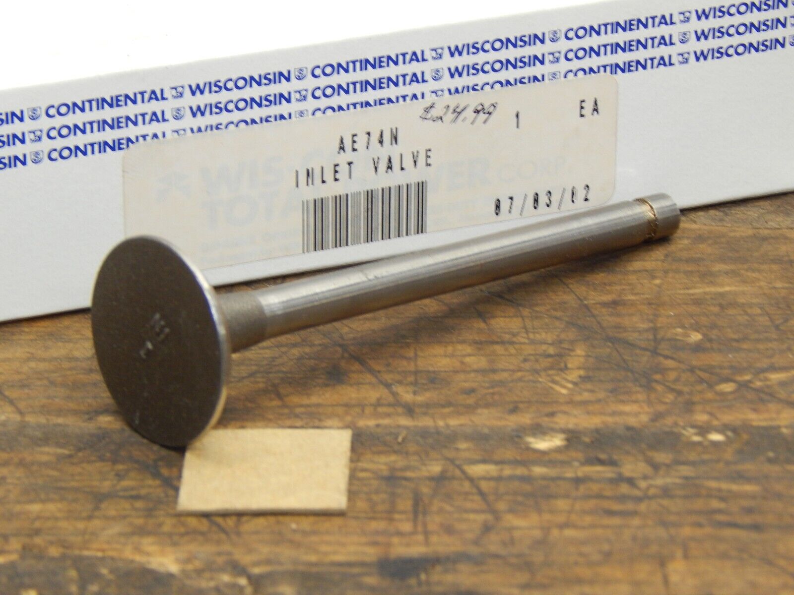 Wisconsin AE74N Exhaust Valve OEM – Adams Small Engine LLC