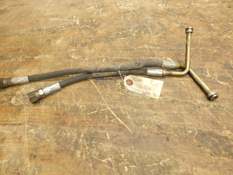 Cub Cadet 3000 Series Garden Tractor Power Steering Lines 727-3126 727-3127