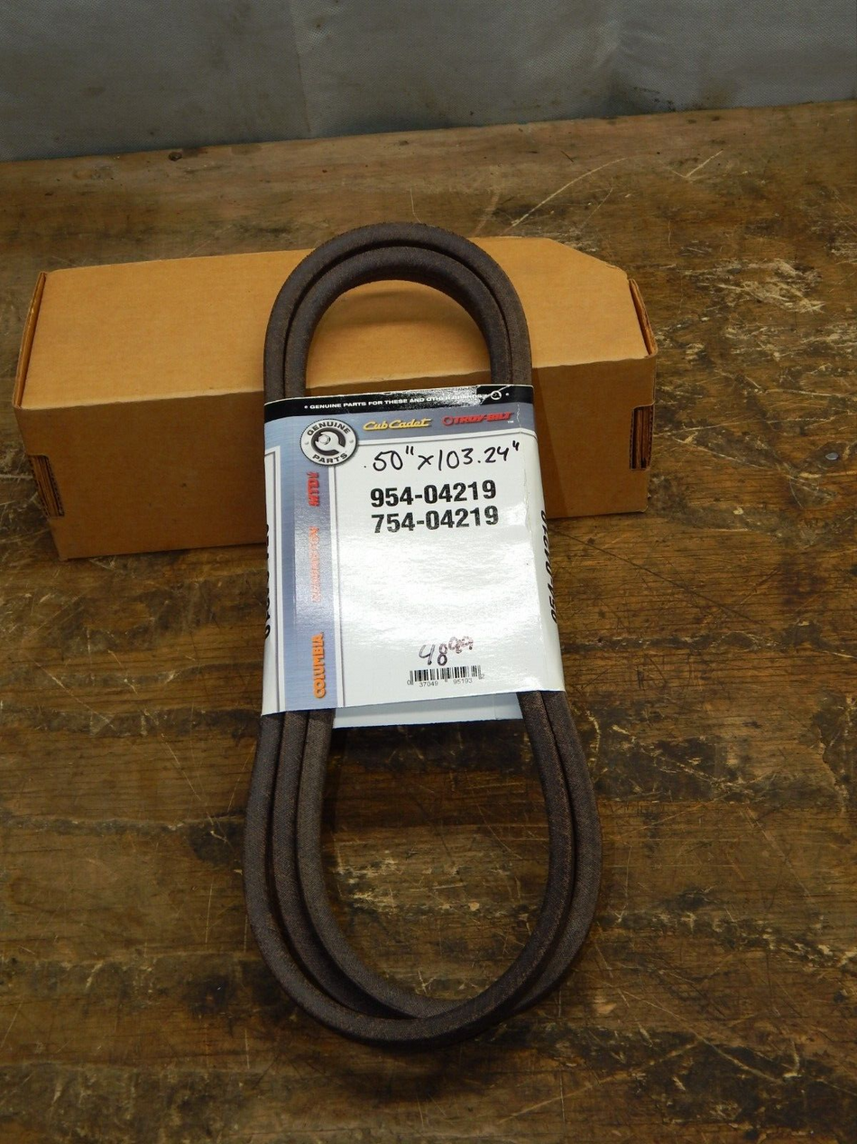 OEM MTD TROY BUILT Cub Cadet Belt 954-04219 754-04219