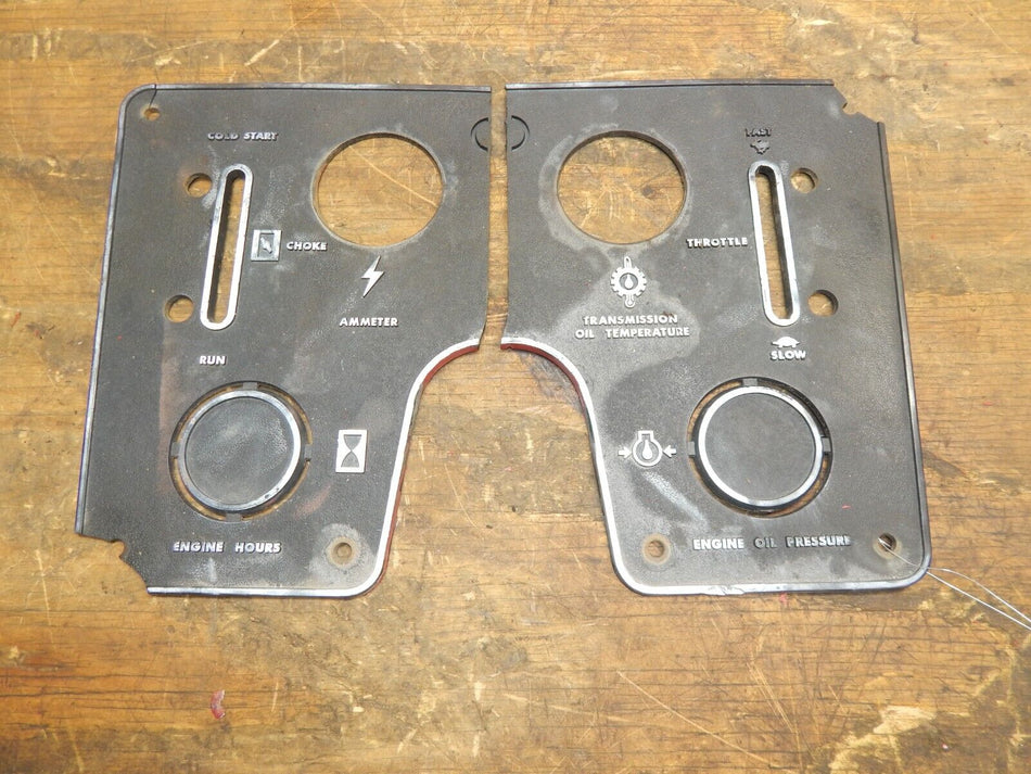 OEM Wheel Horse D-160 Dash Plate Set of Two