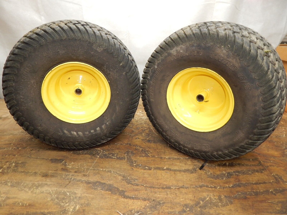 John Deere Rear Wheels 20x10x8 3/4 Shaft Set of Two