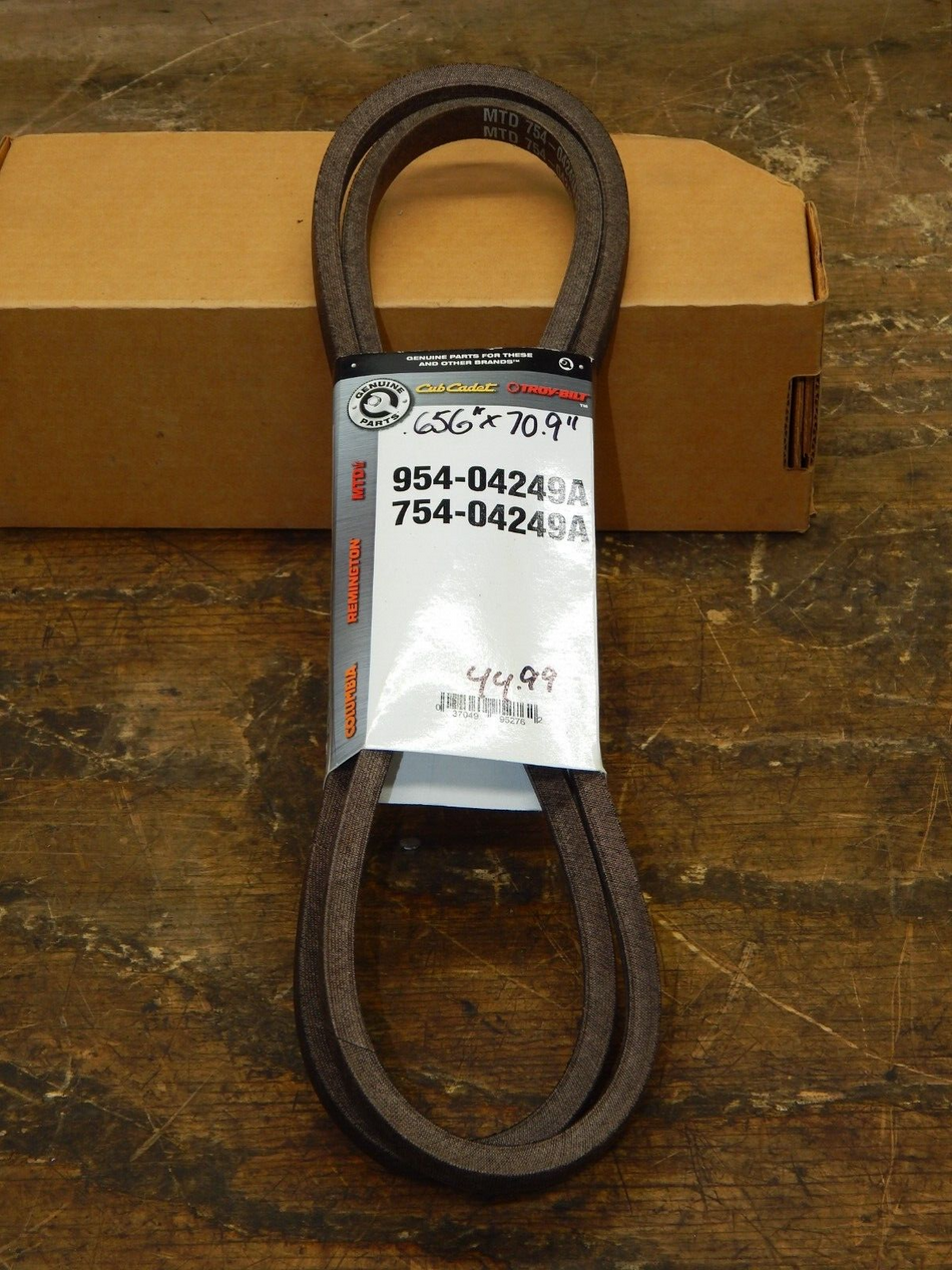 OEM MTD TROY BUILT Cub Cadet Belt 954-04249A 754-04249A