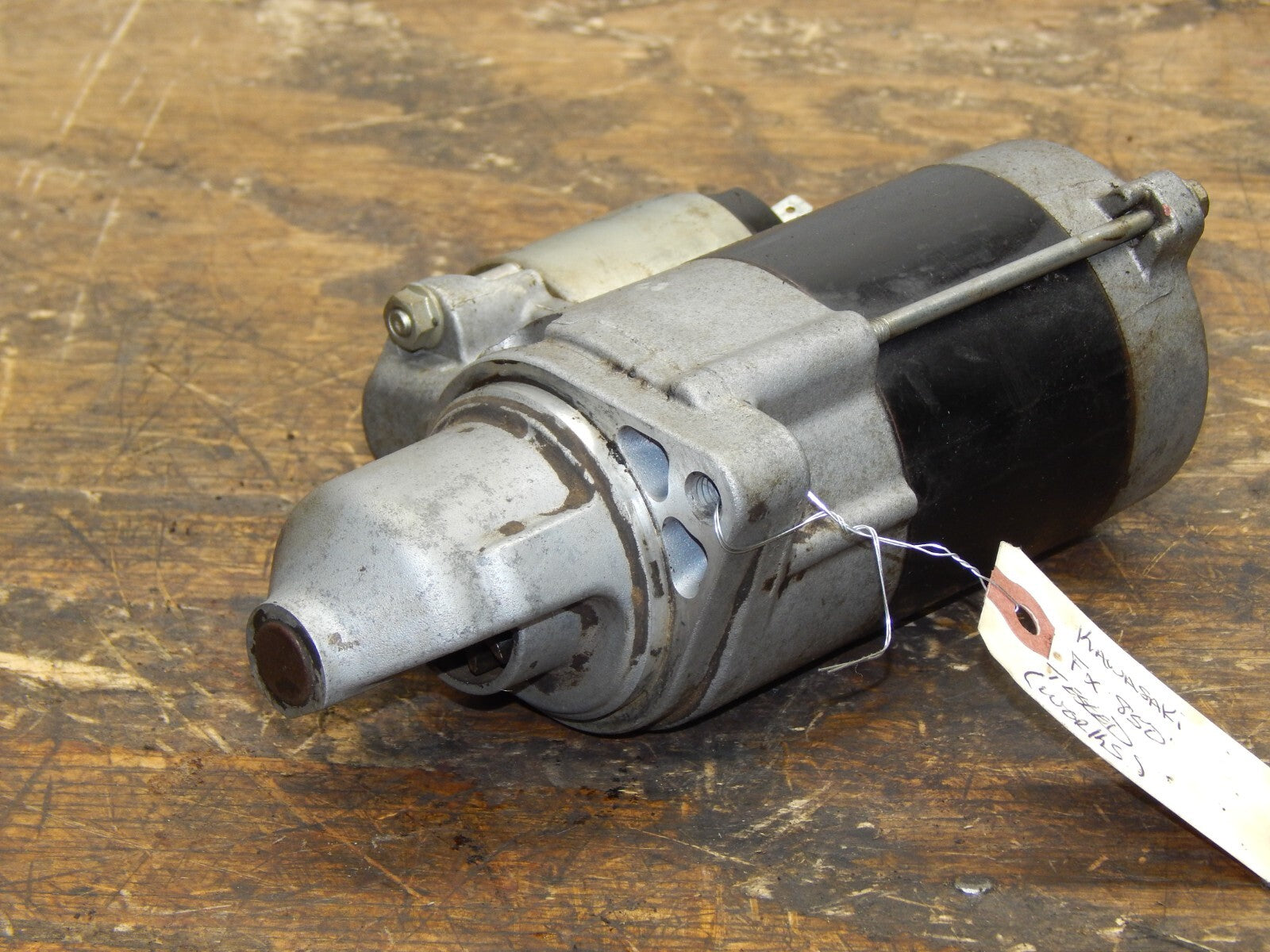 MOTORINO ACCENSIONE AVVIAMENTO ELETTRICO MOTORE KAWASAKI NINJA ZX6R 600 - Foto 4