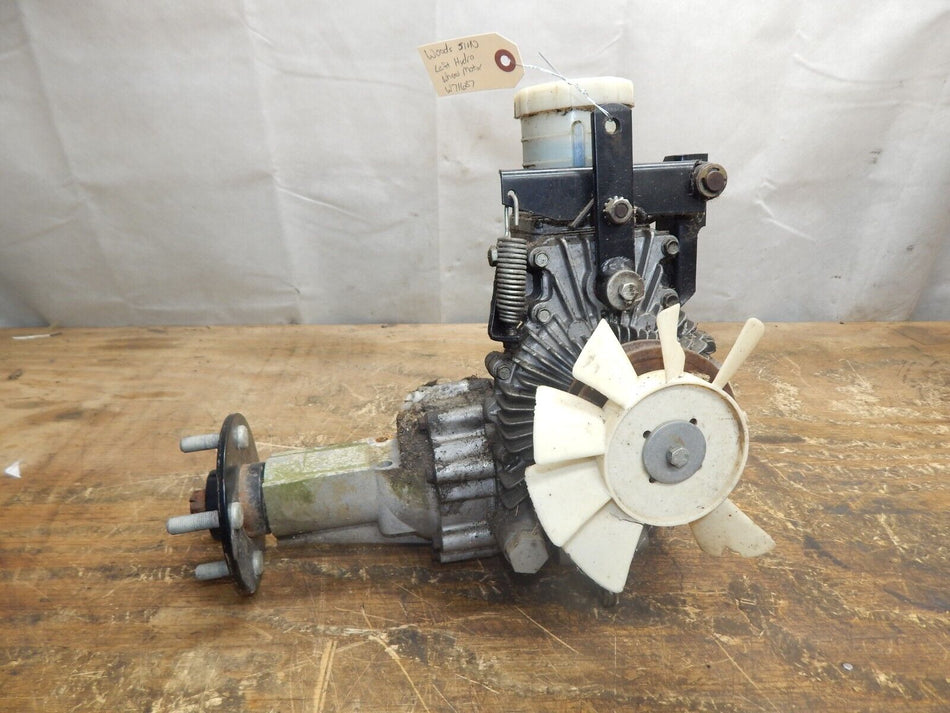 Woods 5140 Hydro Wheel Motor LH W71687 (some fan fins missing)