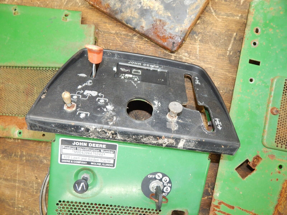 John Deere 420 Dash Assembly