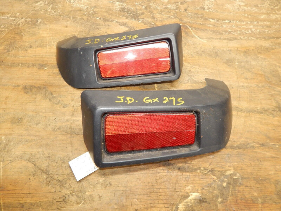 OEM John Deere GT275 Tail Reflectors LH and RH M116276 M1162677