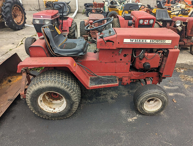 Wheel Horse D-180 with 3 point hitch, Rear PTO