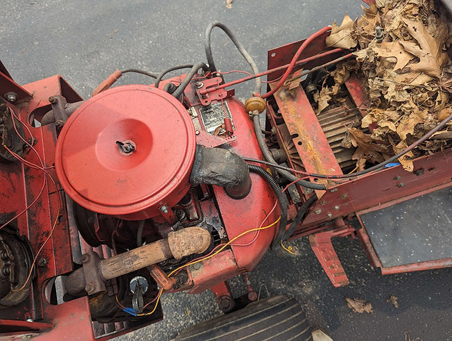 Wheel Horse D-180 with 3 point hitch, Rear PTO – Adams Small Engine LLC
