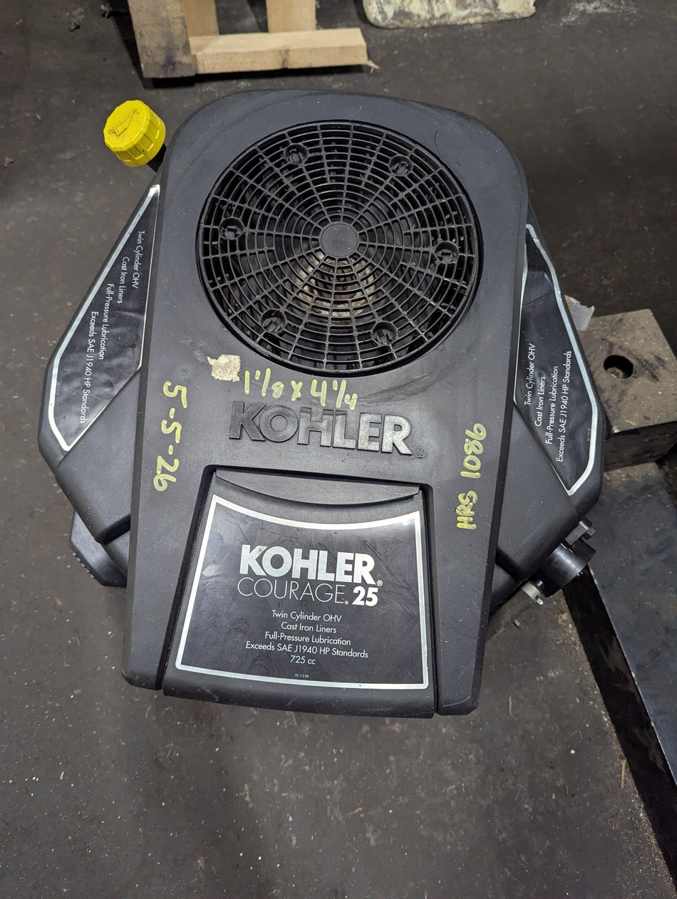 kohler Courage SV730 (25hp) (vertical 1 1/8"x 4 1/4" crankshaft) 1086 hours