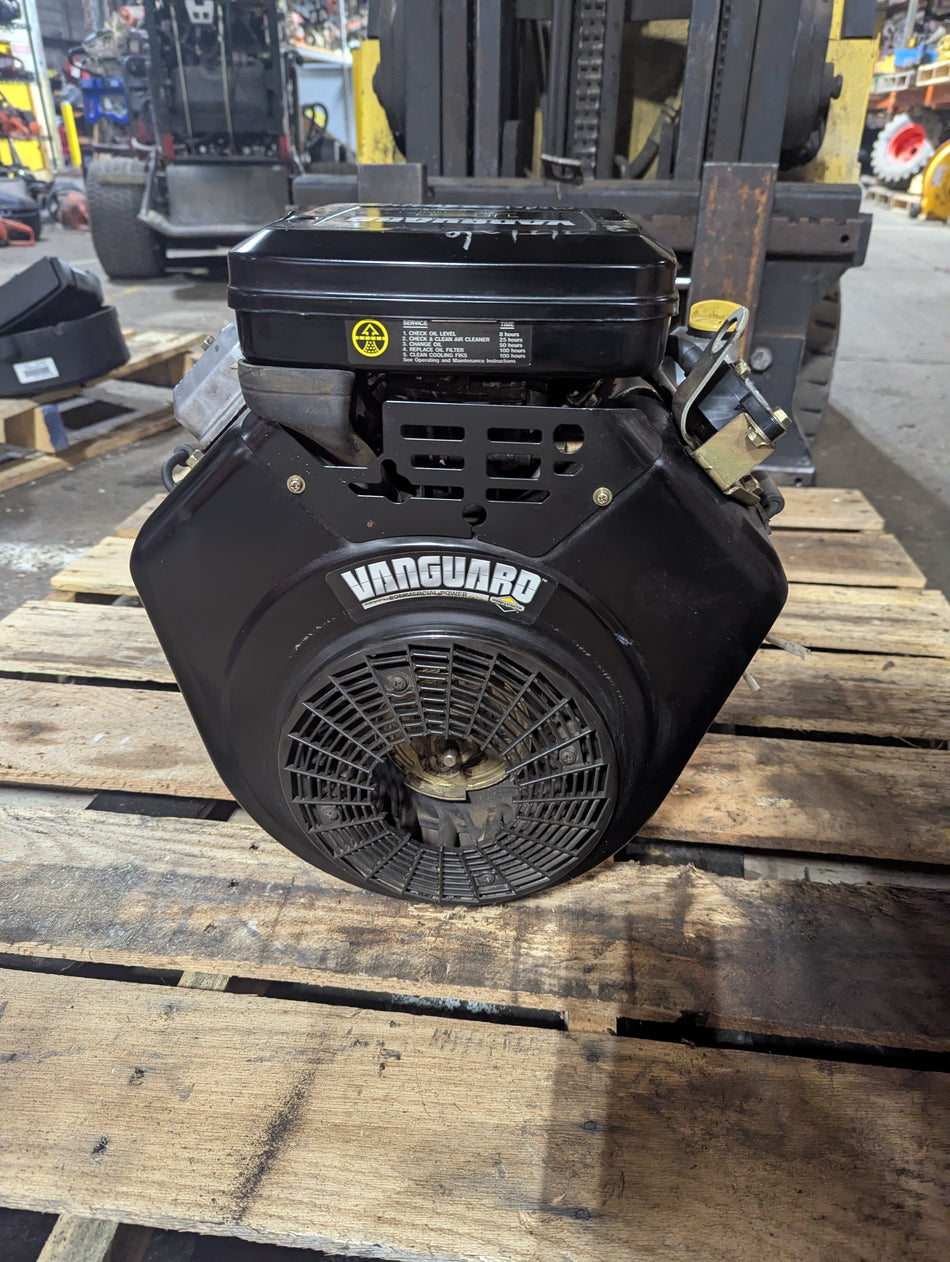 Briggs and Stratton Vanguard 18hp horizontal V-Twin (model 350447) (749 hours) 1"x 3" crankshaft