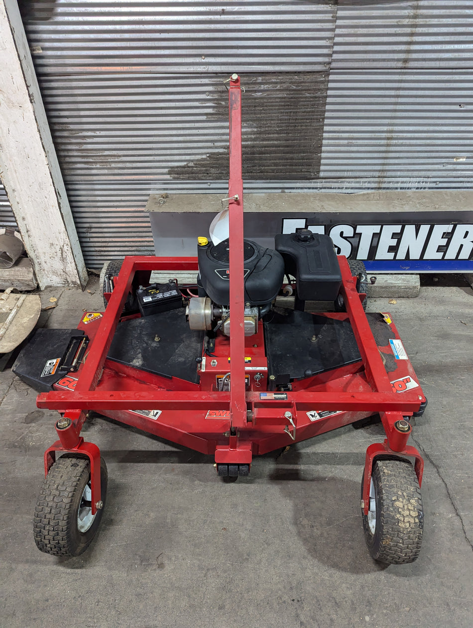 Swisher (60") pull behind mower used equipment