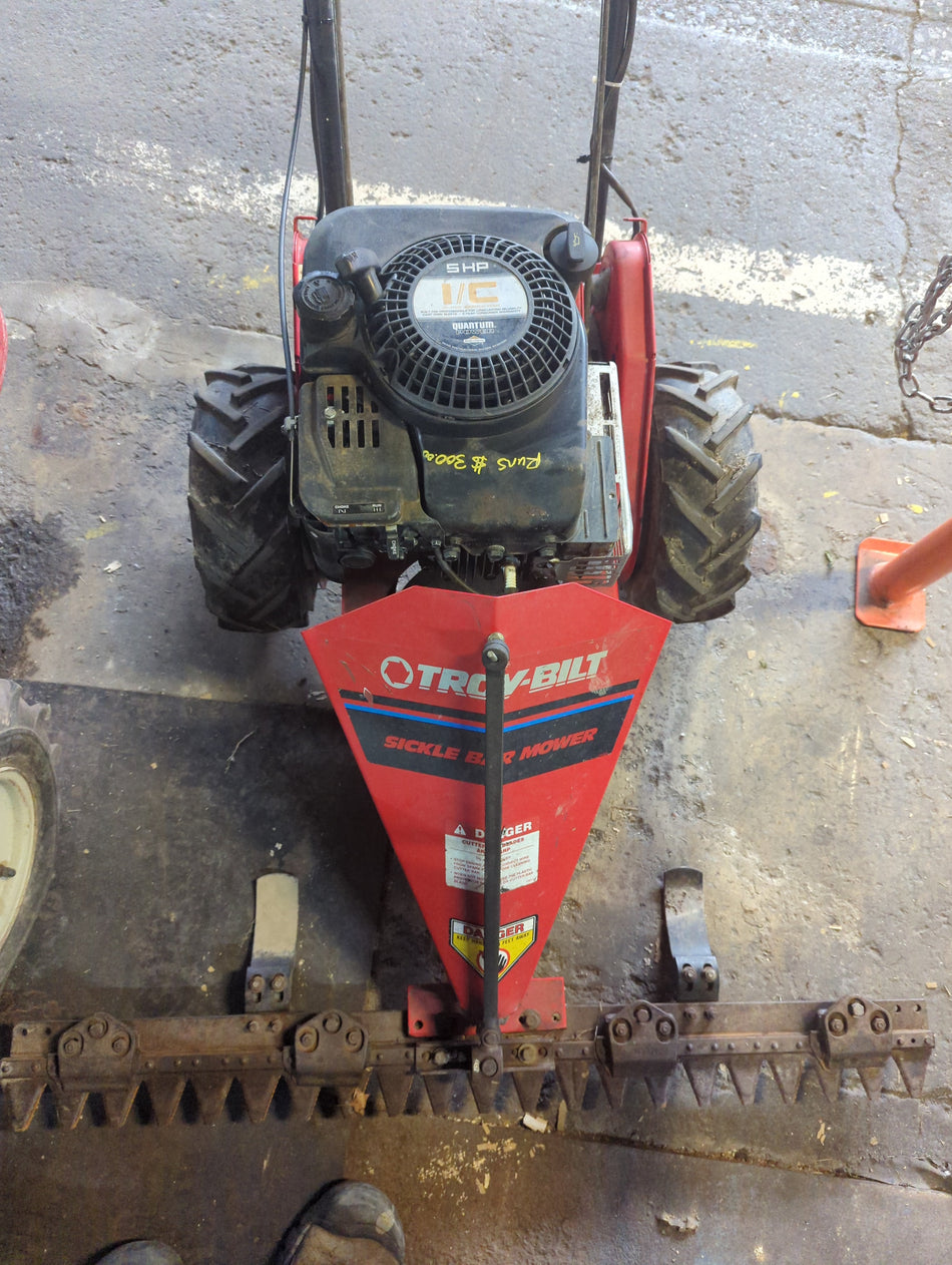Troy bilt trailblazer sickle mower used equipment