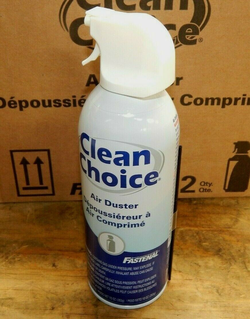 Clean Choice Lot of 9 10oz Aerosol Dust Remover 0600966