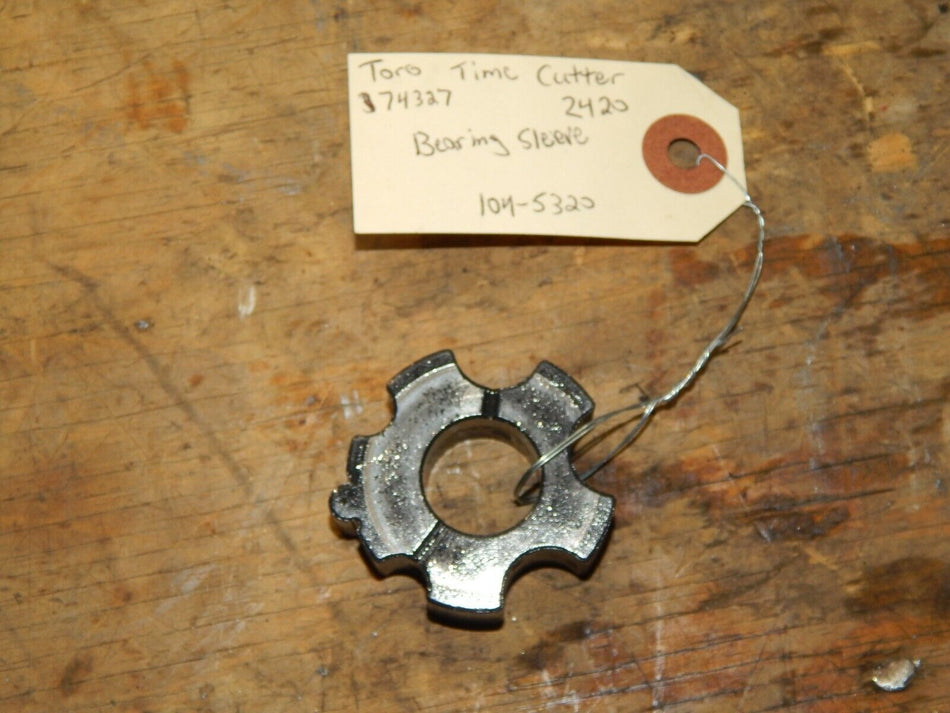 Toro Timecutter #74327 Z420 (Zero Turn) Hydro Trans. Bearing Sleeve 104-5320