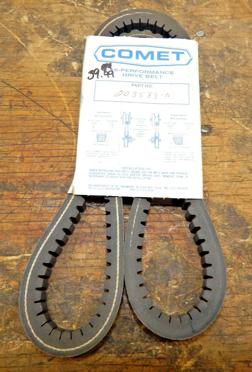 OEM Genuine COMET belt 203588A