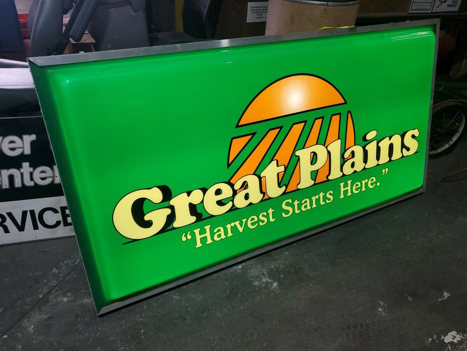 Great Plains 3ft x 6ft Lighted advertising sign