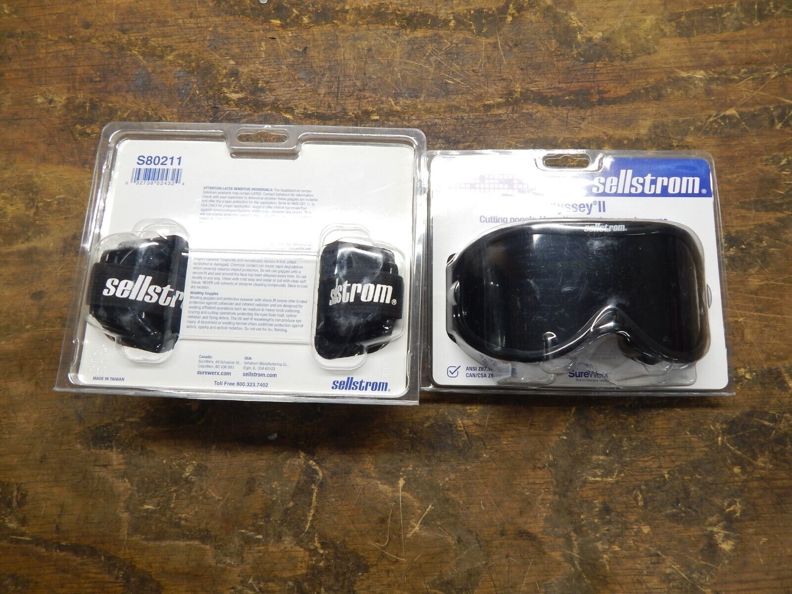 Sellstrom Odyssey 2 S80211 2 Pack Safety Goggles Adams Small Engine LLC