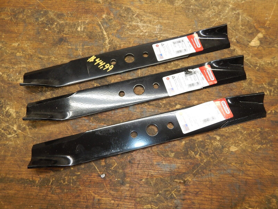 OEM Genuine Oregon Set of Three Blades 91-705  1727774ASM  345-231  10093