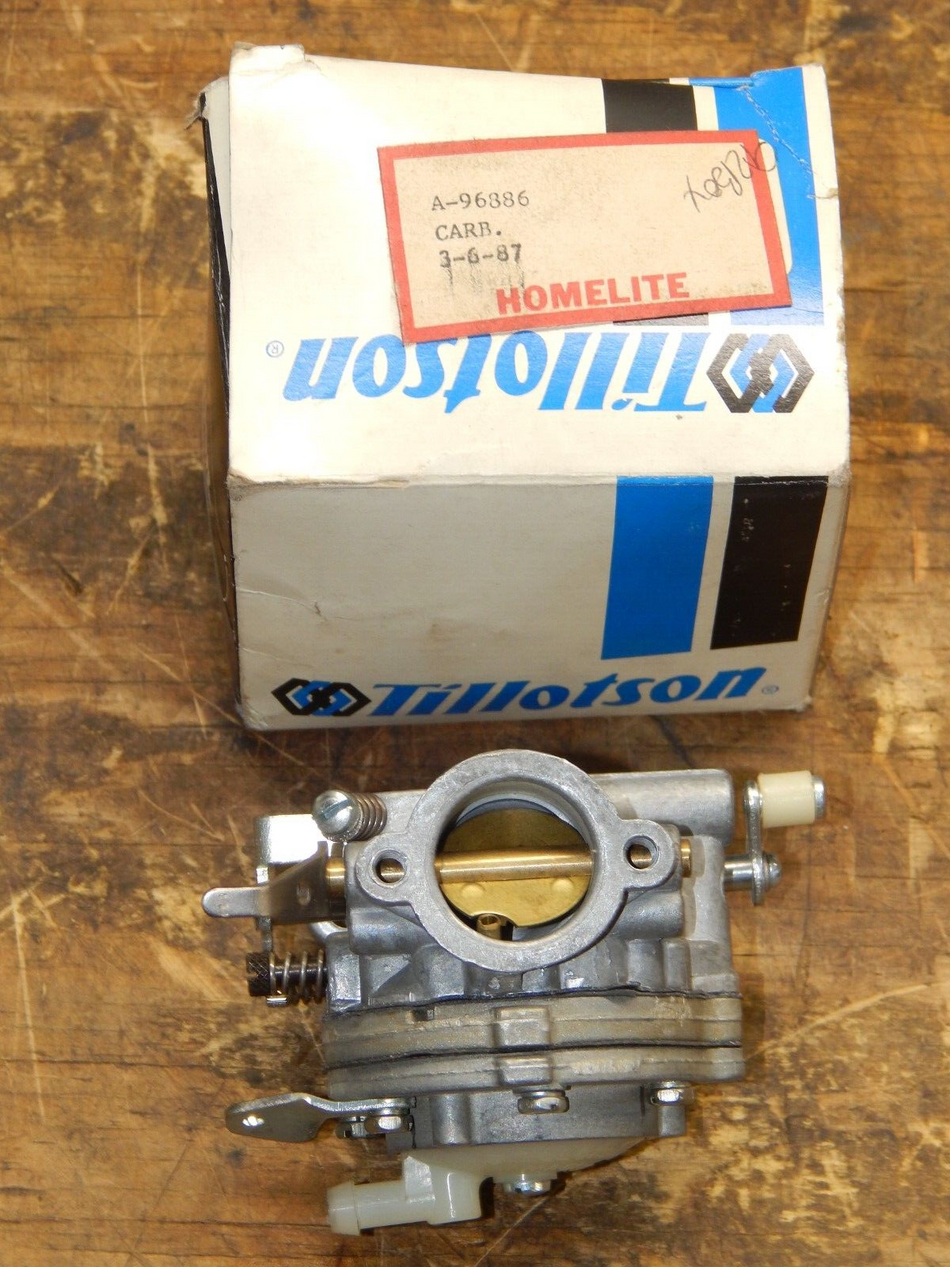 Homelite Carburetor Tillotson A-96886