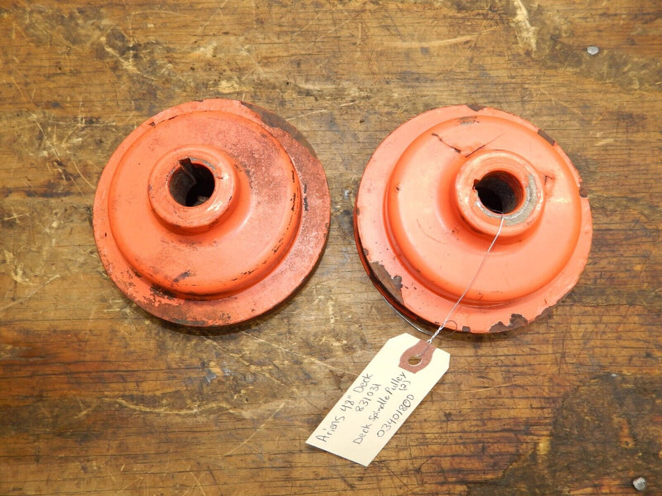 Areins Grand Sierra Garden Tractor Mower Deck Spindle Pulley (2) 03401800