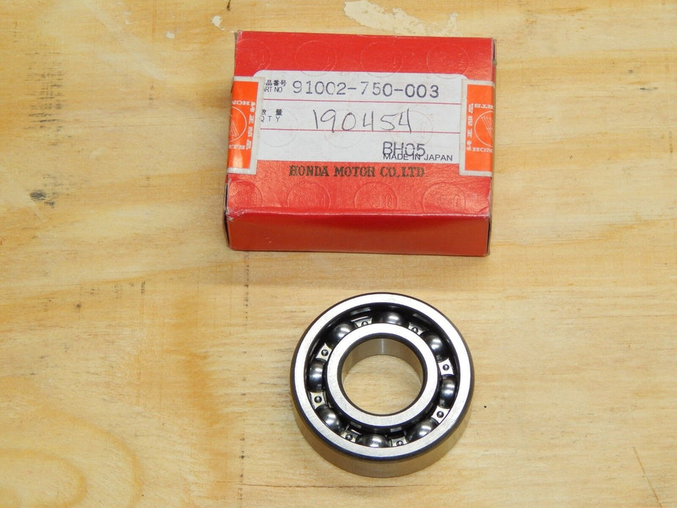 Honda OEM Bearing Part#91002-750-003 QTY.1 -NEW