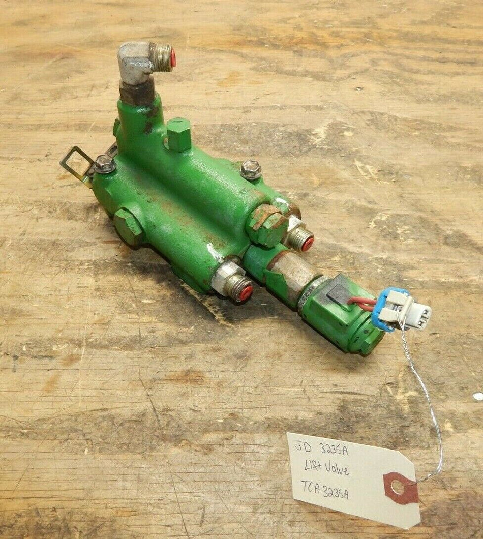 John Deere 3235A Greens Mower- Lift Valve TCA3235A