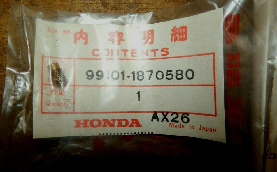 Honda Carburetor Main Jet 99101-187 QTY 2