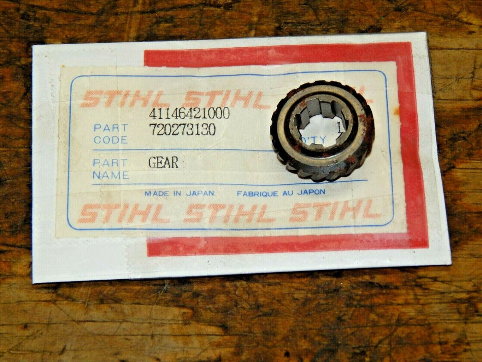 Genuine OEM STIHL F65 GEAR PART NUMBER 4114-642-1000