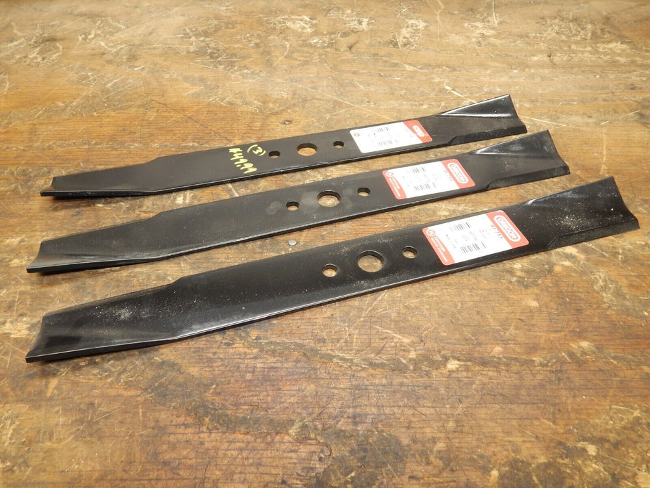 Genuine Oregon Set of Three Blades 91-713  1657589  345-108   2079  k 04306