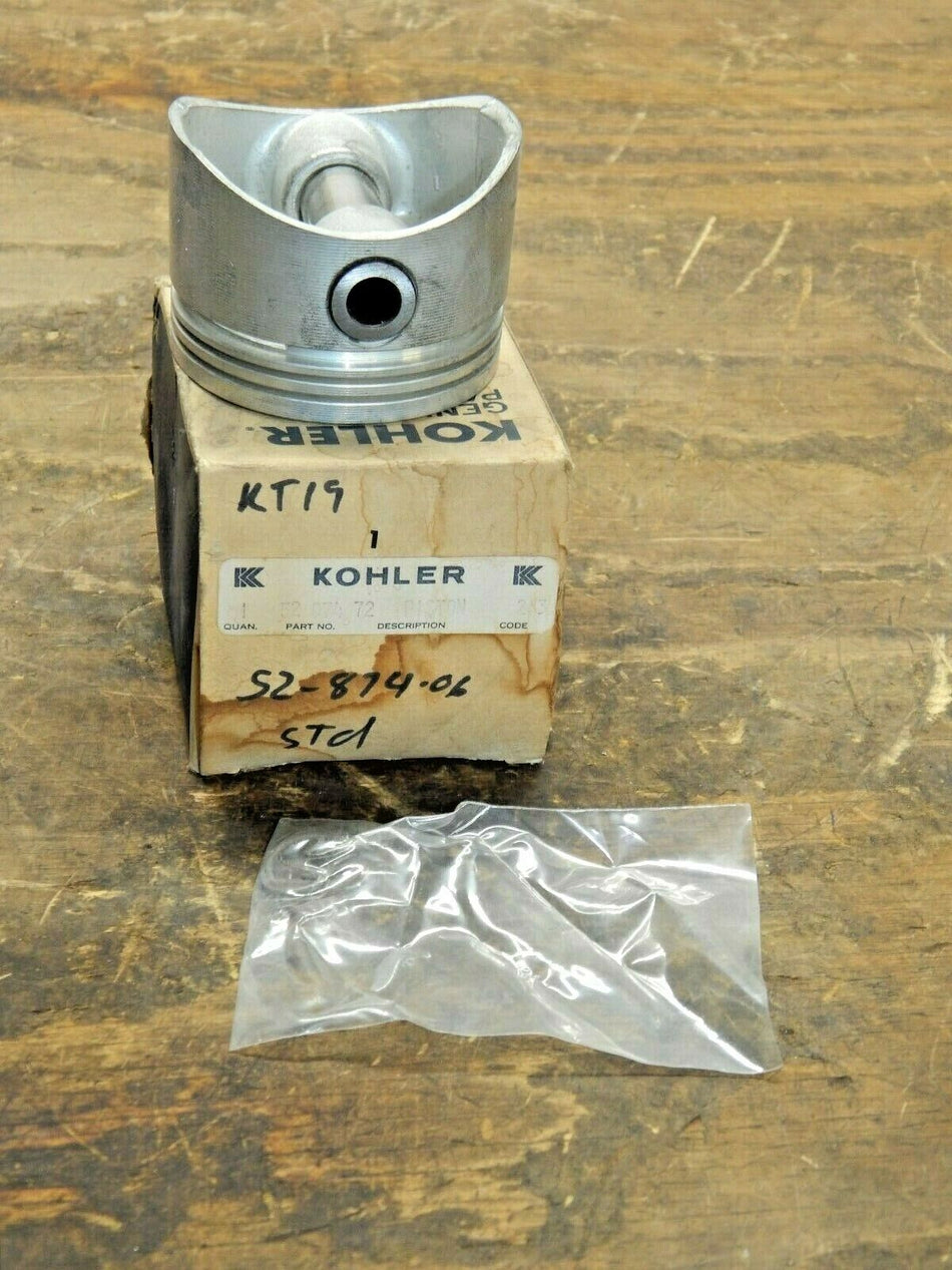 Genuine Kohler Piston W/Pin only - (No Rings) NIB #52-074-72 Piston 5205840