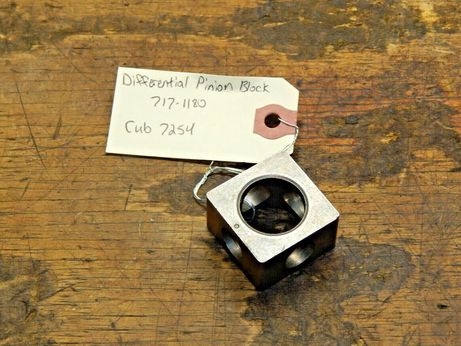 Cub Cadet 7254 Sub Compact Tractor-DIFF Pinion Block 717-1180