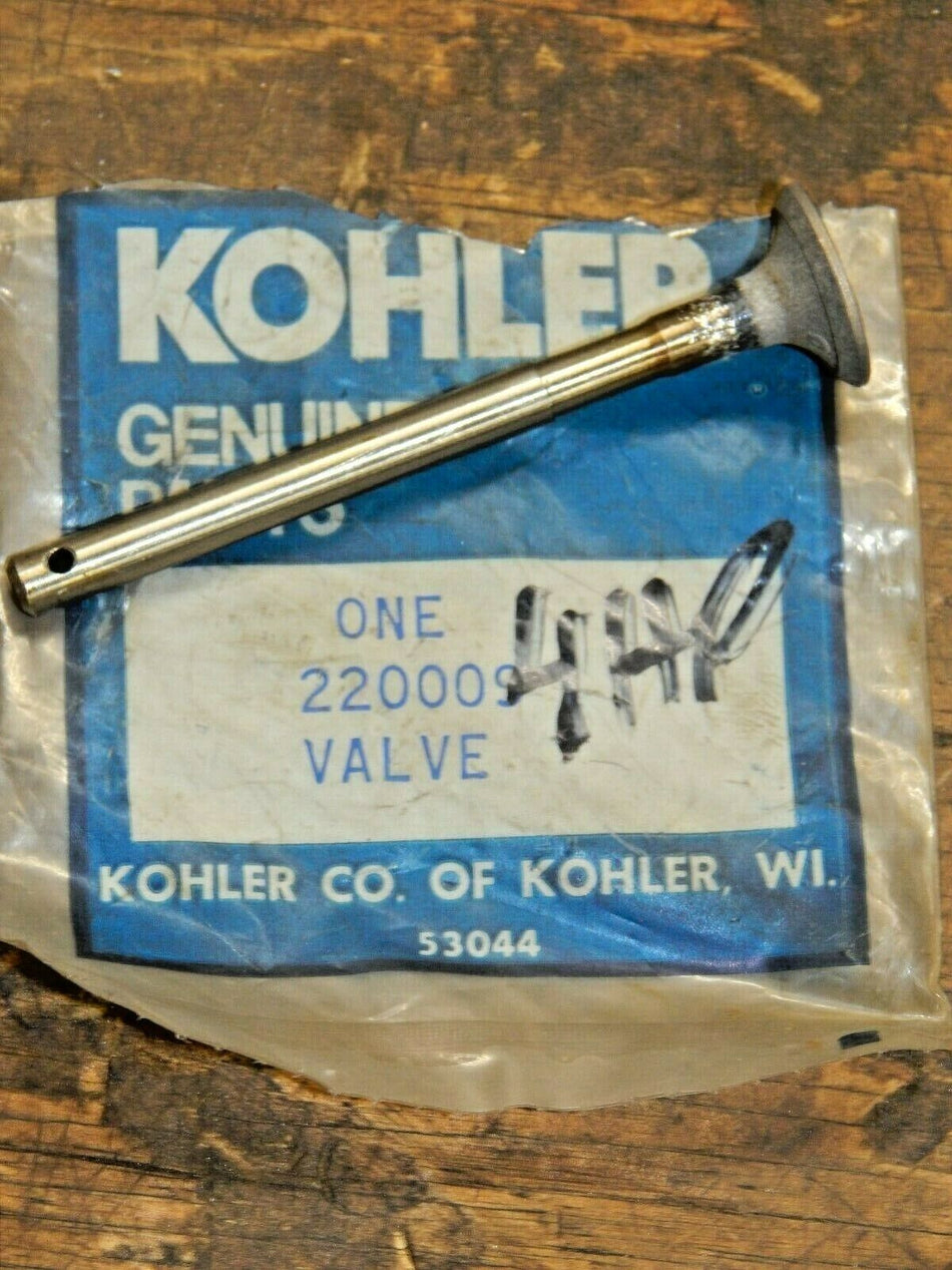 220009 Valve Genuine Kohler Original Part NOS