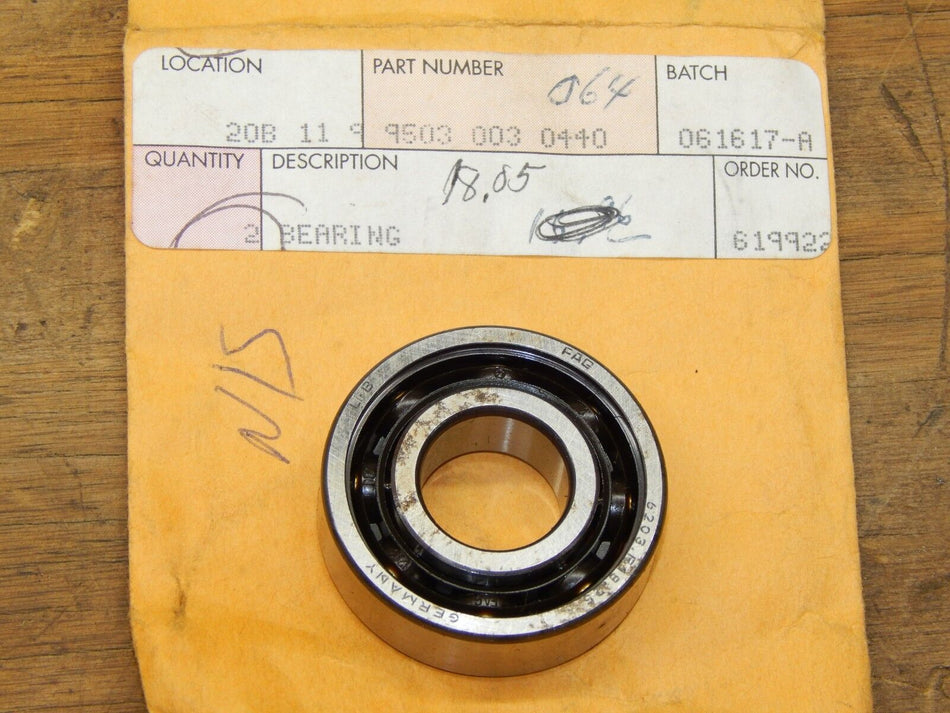 Stihl Crankshaft Bearing #9503 003 0440 QTY.1-NEW