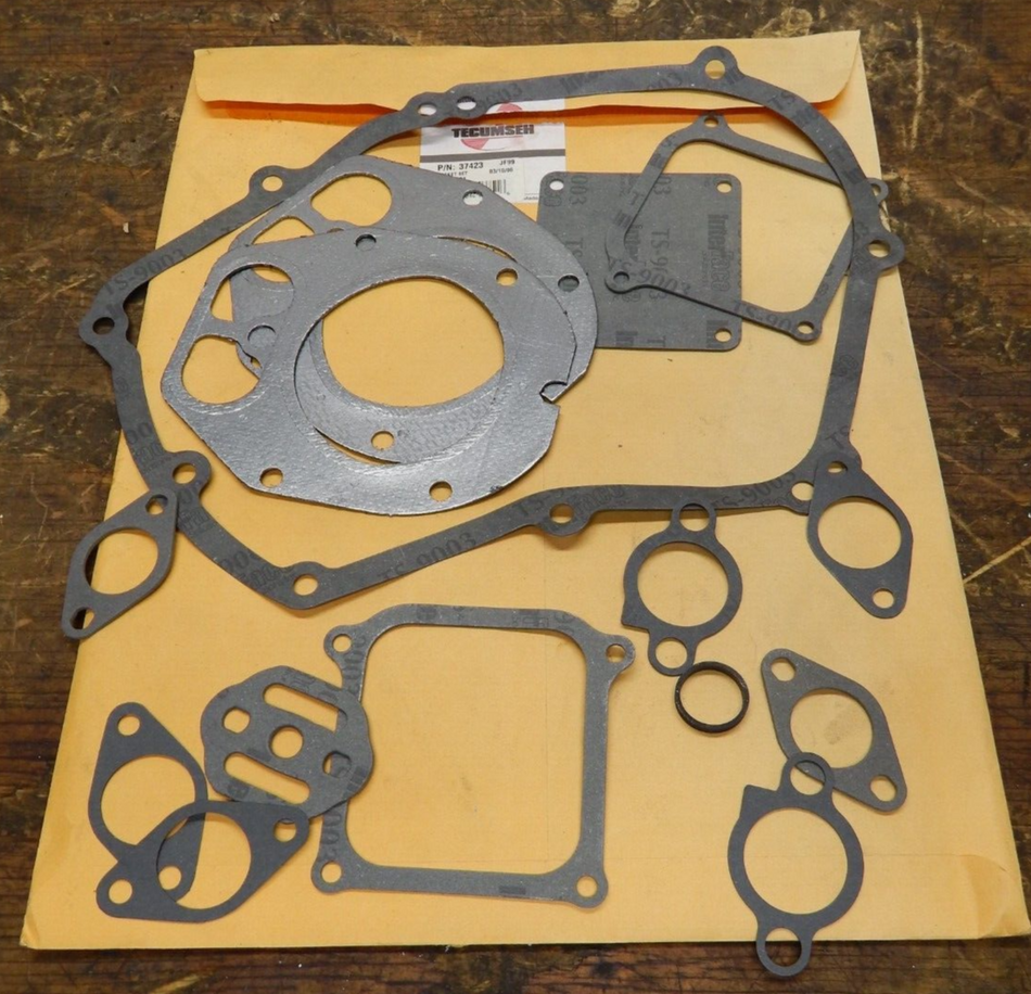 Genuine OEM Tecumseh Gasket Set 37423