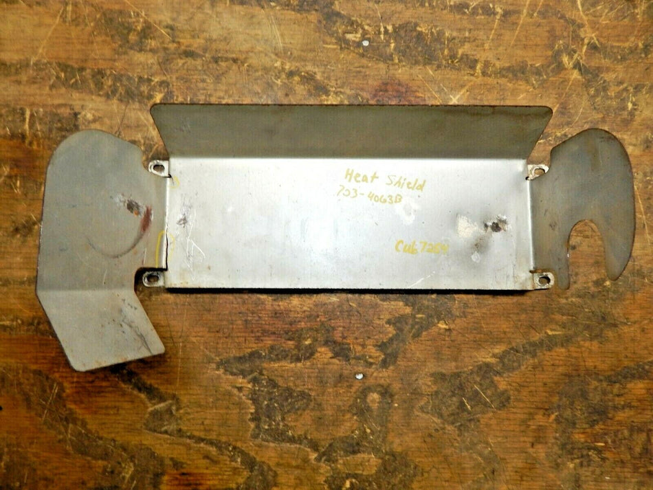 Cub Cadet 7254 Sub Compact Tractor 4WD- Muffler Heat Shield 703-4063B